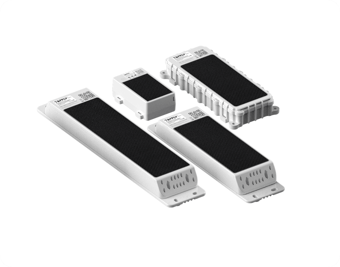 Solar Powered GPS Trackers shown